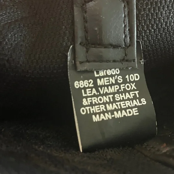 Laredo Dark Brown Western Boots 🥾 🤠🤠🥾 - Picture 3 of 4